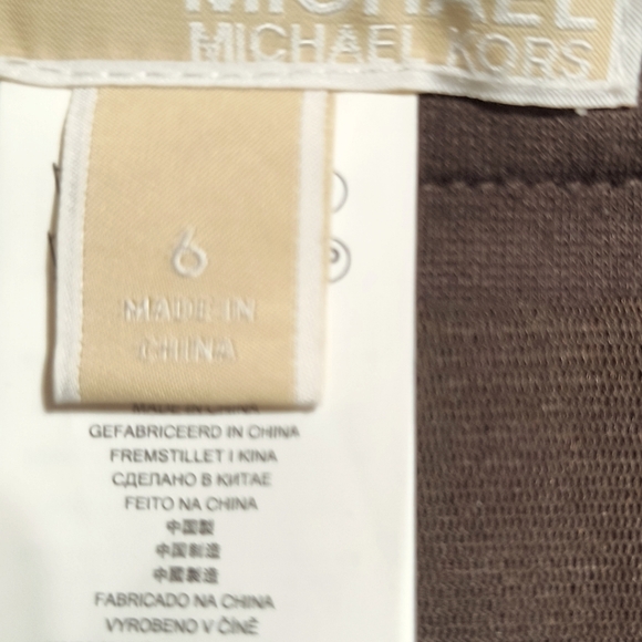 Michael Kors skirt, size 6, brown - Picture 3 of 9